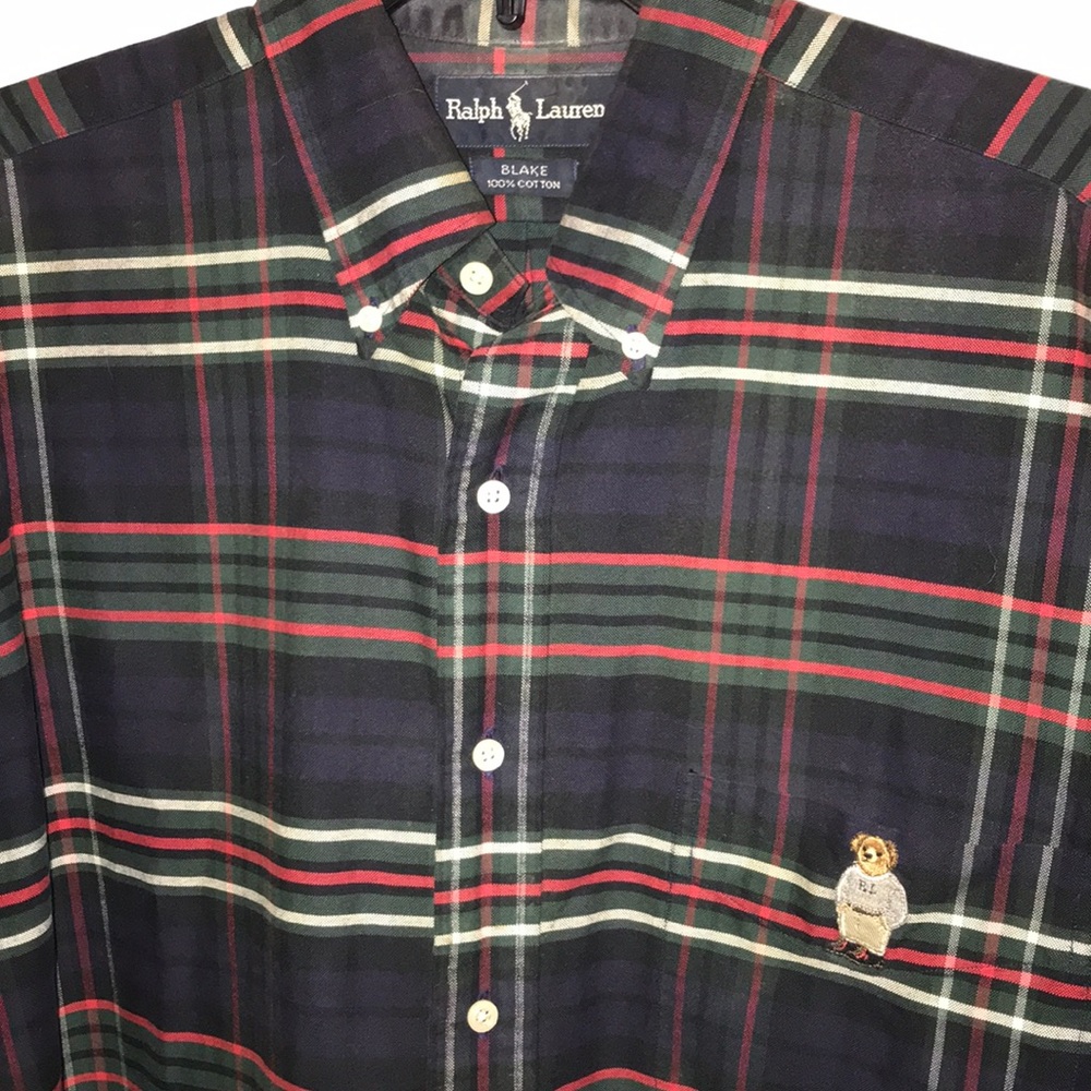 Polo Ralph Lauren Teddy Bear button up Med…